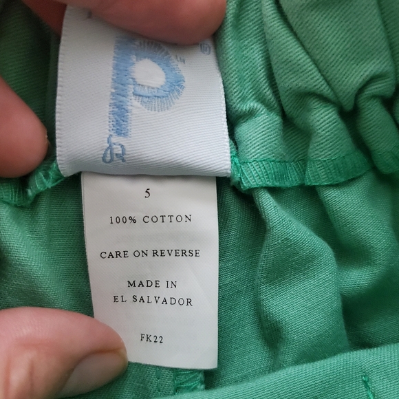 Bella Bliss dark mint shorts 5t - Picture 4 of 7